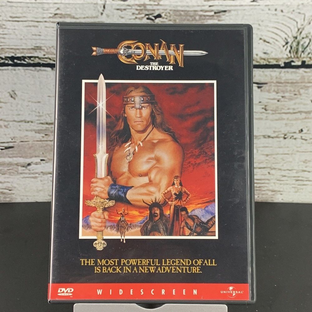 Conan the Destroyer (DVD, 1998, Widescreen) Arnold Schwarzenegger, Grace Jones
